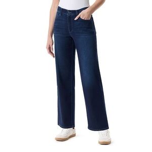 Gloria Vanderbilt Classic Blue Women's wide leg Jeans. Size 12. NWT.